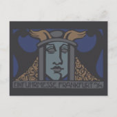 Jugendstille Einfuhrmesse 1919 Frankfurt am Main Briefkaart (Voorkant)
