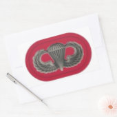 JUGER LES AILES SUR LES ÉTIQUETTES D'OVAL DU 7E SF (Enveloppe)