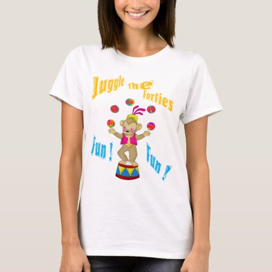 Juggle the Forties T-shirt (Voorkant)
