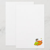 Juggler Briefpapier (Voorkant / Achterkant)