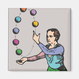 Juggler-Magnet Magneet