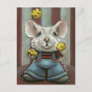 Juggler Mouse Briefkaart