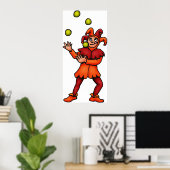 Juggler Poster (Thuiskantoor)