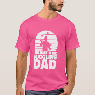 Juggler vader kunstenaar jongleren - Circus gewoon T-shirt