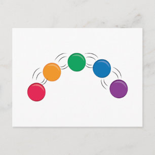 Juggling Balls Briefkaart