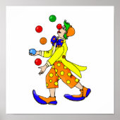 Juggling Clown Poster (Voorkant)