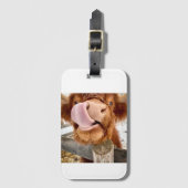 Juggling Daisies Daphne Bagagelabel (Voorkant (verticaal))