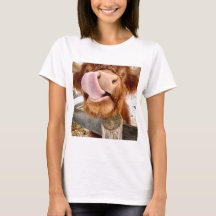 Juggling Daisies Daphne op een T-shirt