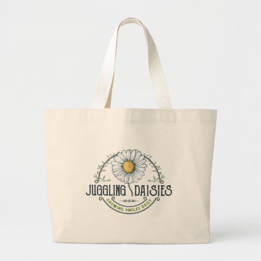 Juggling Daisies Logo Tas (Voorkant)