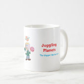 Juggling Planets Officiële Mok (Voorkant rechts)