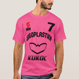 Jugoplastika Joegoslavië Kroatië Retro Toni Kukoc  T-shirt