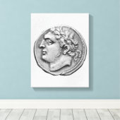 Jugurtha King of Numidia Canvas Afdruk (Insitu (Houten vloer))