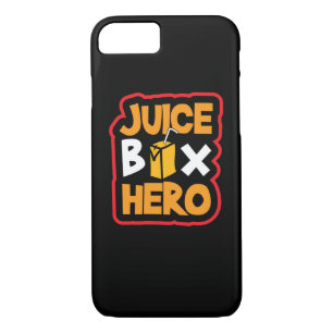 Juice Box Hero Type 1 Diabetes Awareness Diabetic iPhone 8/7 Hoesje