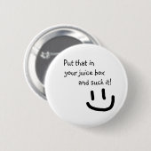 Juice Box Ronde Button 5,7 Cm (Voorkant /achterkant)