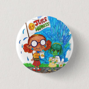 Juice Madness Ronde Button 3,2 Cm