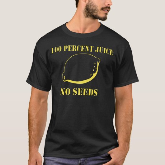 Juice No Seeds T-shirt (Voorkant)