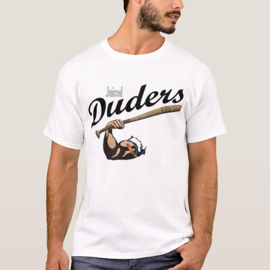 Juiced Duder - niet gepersonaliseerd T-shirt (Voorkant)