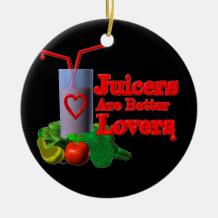 Juicers zijn betere liefhebbers van Valxart.com Keramisch Ornament
