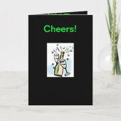 Juicht - een viering van vriendschap toe bedankkaart (Voorkant)