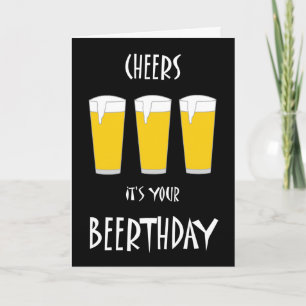 Juicht het is Uw Kaart Beerthday toe