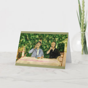 Juicht toe (in 10 Verschillende Talen) Bedankkaart