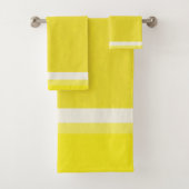 Juicy Citrus Lemon Fruit Slice Colors Bad Handdoek (Insitu)