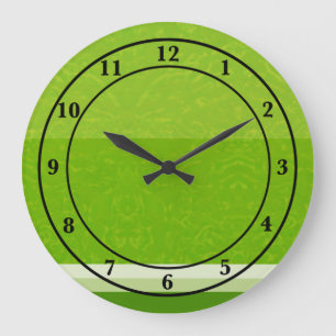 Juicy Citrus Limoen Slice Colors Grote Klok