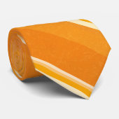 Juicy Citrus Sinaasappel Fruit Slice Colors Stropdas (Opgerold)