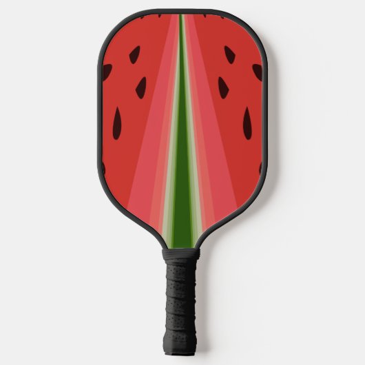 Juicy Delicious Ripe Watermelon met zaadontwerp Pickleball Paddle (Achterkant)