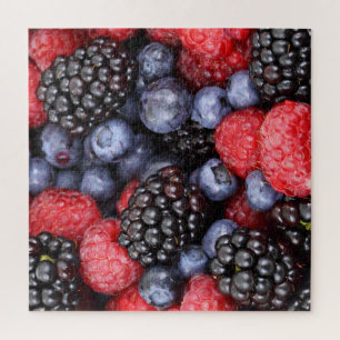 Juicy en Ripe Berry Fruit Medley Legpuzzel