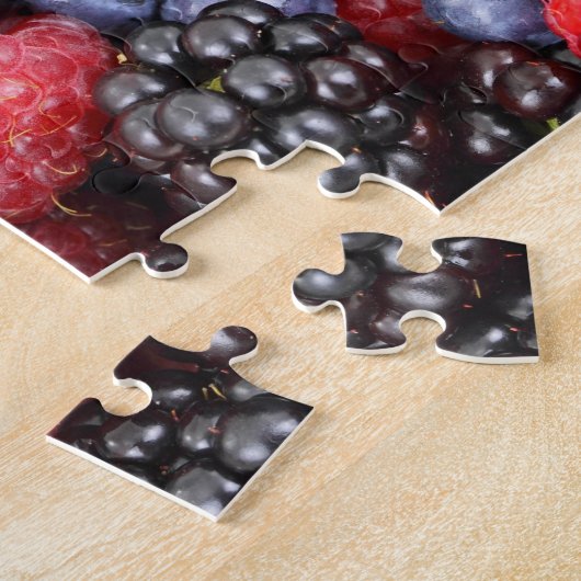 Juicy en Ripe Berry Fruit Medley Legpuzzel (Zijkant)