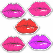 Juicy Lips Sticker (Voorkant)