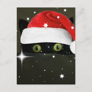 Juicy Lucy Santa Hat Feestdagenkaart