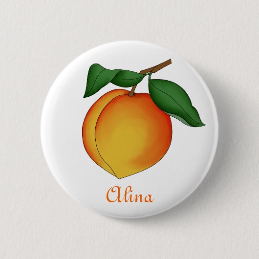 Juicy Peach Button (Voorkant)