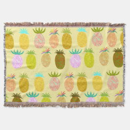 Juicy Pineapple Pattern Deken