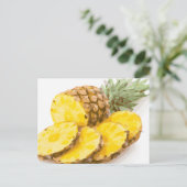 Juicy Pineapple Slices Briefkaart (Staand voorkant)