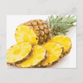 Juicy Pineapple Slices Briefkaart