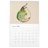 Juicy POP Pop Art waterverf Kalender (Jan 2026)