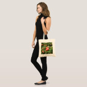Juicy Red Rose Hips Canvas tas (Voorkant (model))