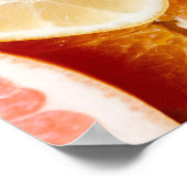 Juicy Sliced Citrus Fruits Poster (Hoek)