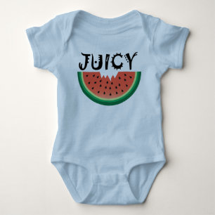 Juicy Watermelon - Baby Jersey  Romper