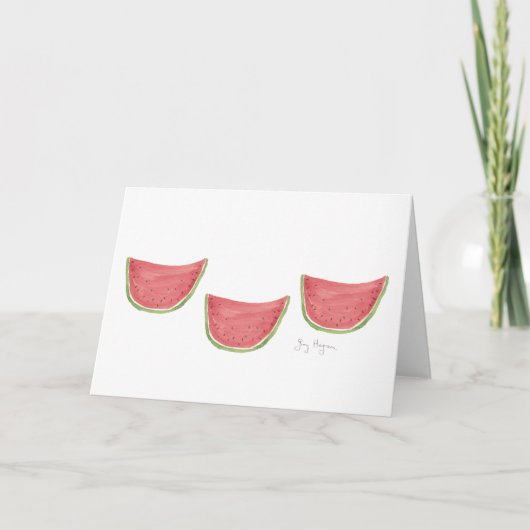 Juicy Watermelon Kaarten (Voorkant)