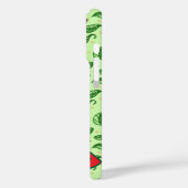 Juicy Watermelon & Leaf Case-Mate iPhone Case (Achterkant / Links)