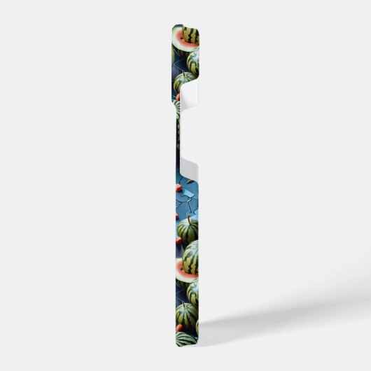 Juicy Watermelon Pattern Design 2 iPhone Hoesje (Linkerkant)