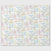 Juillet, 13 Anniversaire Cadeau Papier (Plat)