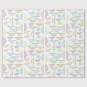 Juillet, 14 Anniversaire Cadeau Papier (Plat)