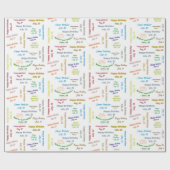 Juillet, 23 Anniversaire Cadeau Papier (Plat)