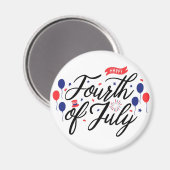 Juillet 4 Magnet (Recto/Verso)