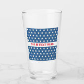 Juillet 4 Tumbler en verre (Devant)