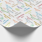 Juillet, 5 Anniversaire Papier cadeau d'enveloppem (Coin)